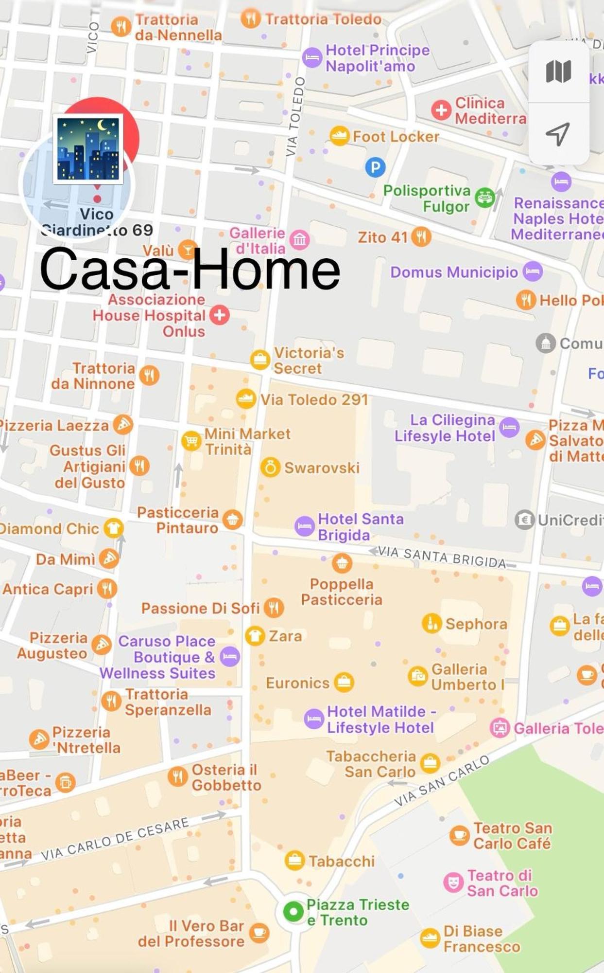 Appartamento La Casa Di Sarah Aspetta Voi Napoli Esterno foto